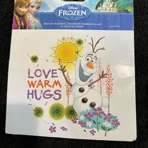 Disney Frozen Olaf Iron-On Transfer Set